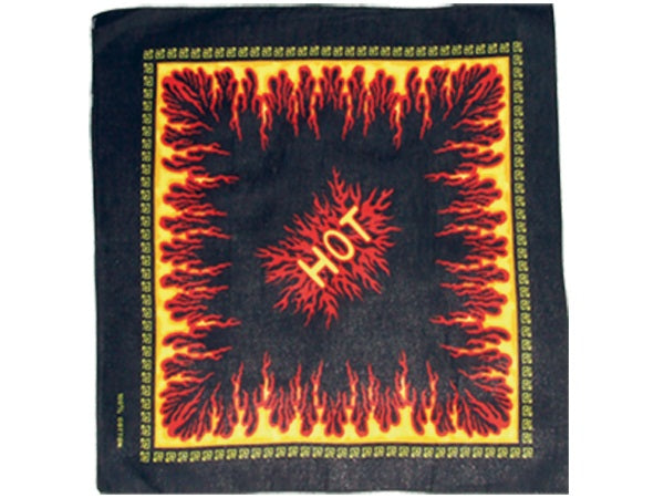 bandana hot et flammes