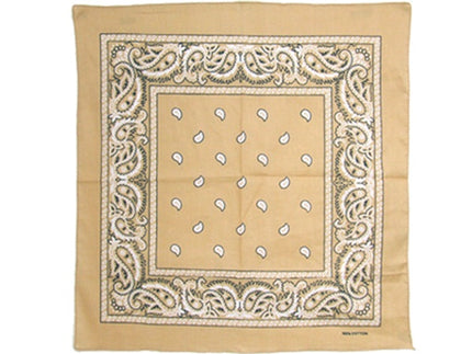 bandana style cachemire beige