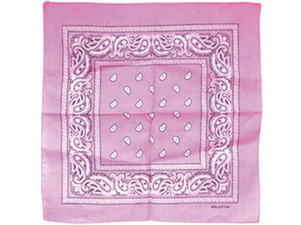 bandana style cachemire rose
