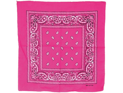 bandana style cachemire rose pink