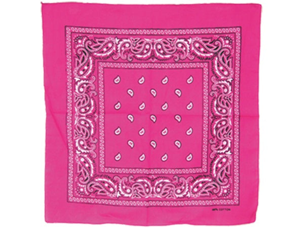 bandana style cachemire fuchsia