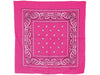 bandana style cachemire rose pink