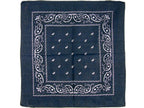 bandana style cachemire bleu marine