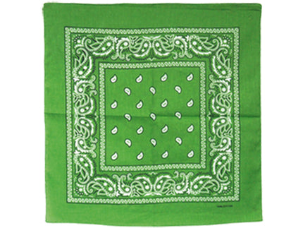 bandana style cachemire vert