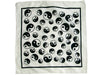 bandana petits ying & yang blanc