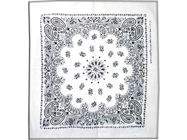 bandana style cachemire blanc new