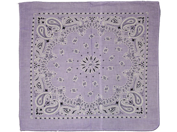 bandana style cachemire lilas