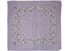 bandana style cachemire lilas