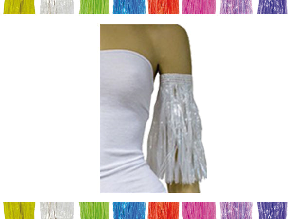 paire de brassières raphia blanc