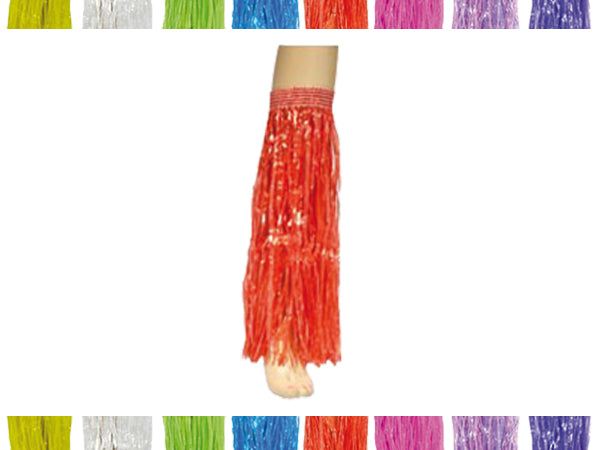 paire de jambières tahiti 40cm rouge