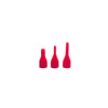 Lot 3 Embouts Pour Gonfleur Mini Cool Air Rouge - Conwin