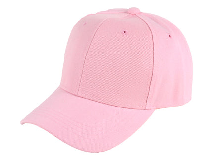 casquette baseball mode rose adulte