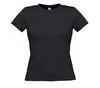 t-shirt noir pour femme taille m