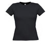 t-shirt noir pour femme taille m