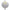 Ballon Aluminium Rond Blanc 18