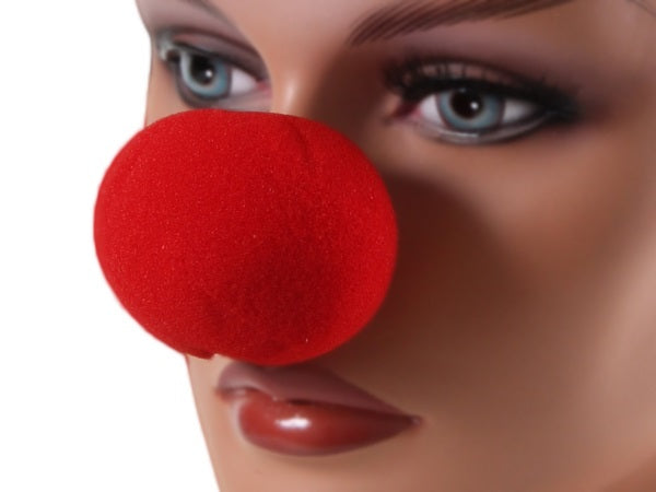 nez de clown en mousse 5cm
