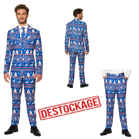 Costume Suitmeister Christmas Blue Nordic