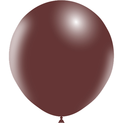 25 Ballons HG118 Chocolat - Balloonia