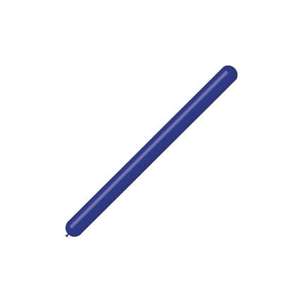 100 Ballons Modeling HG360 Bleu Marine - Balloonia