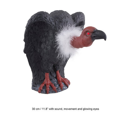vautour lumineux motorisé et sonore 30cm