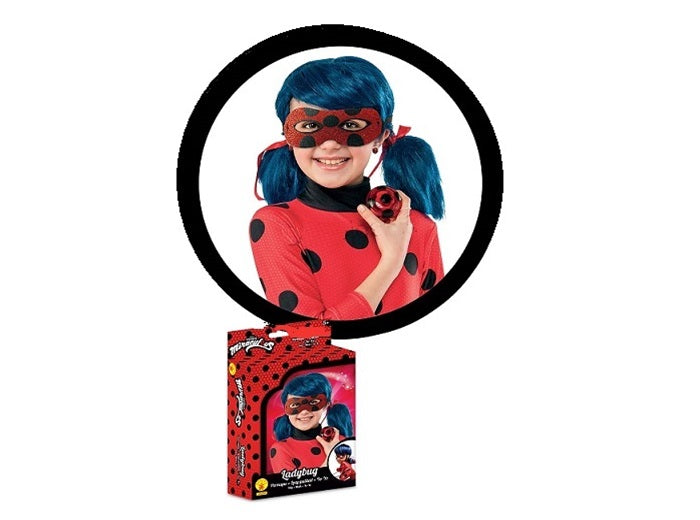 set accessoires luxe ladybug™ miraculous™ enfant 5pcs