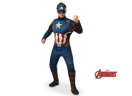 déguisement luxe captain america™ end game™ adulte taille l