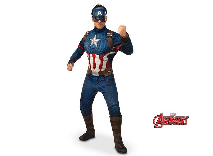 déguisement luxe captain america™ end game™ adulte taille xl