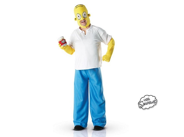 déguisement luxe homer™ the simpsons™ adulte taille l