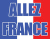 drapeau allez france 70x100 cm