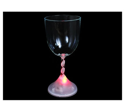 verre à vin lumineux led''s 18cm