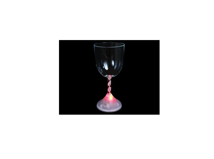 verre à vin lumineux led''s 18cm