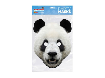 masque carton panda