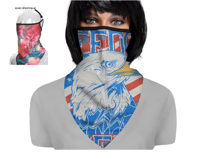 foulard de protection avec attache-oreilles st-003