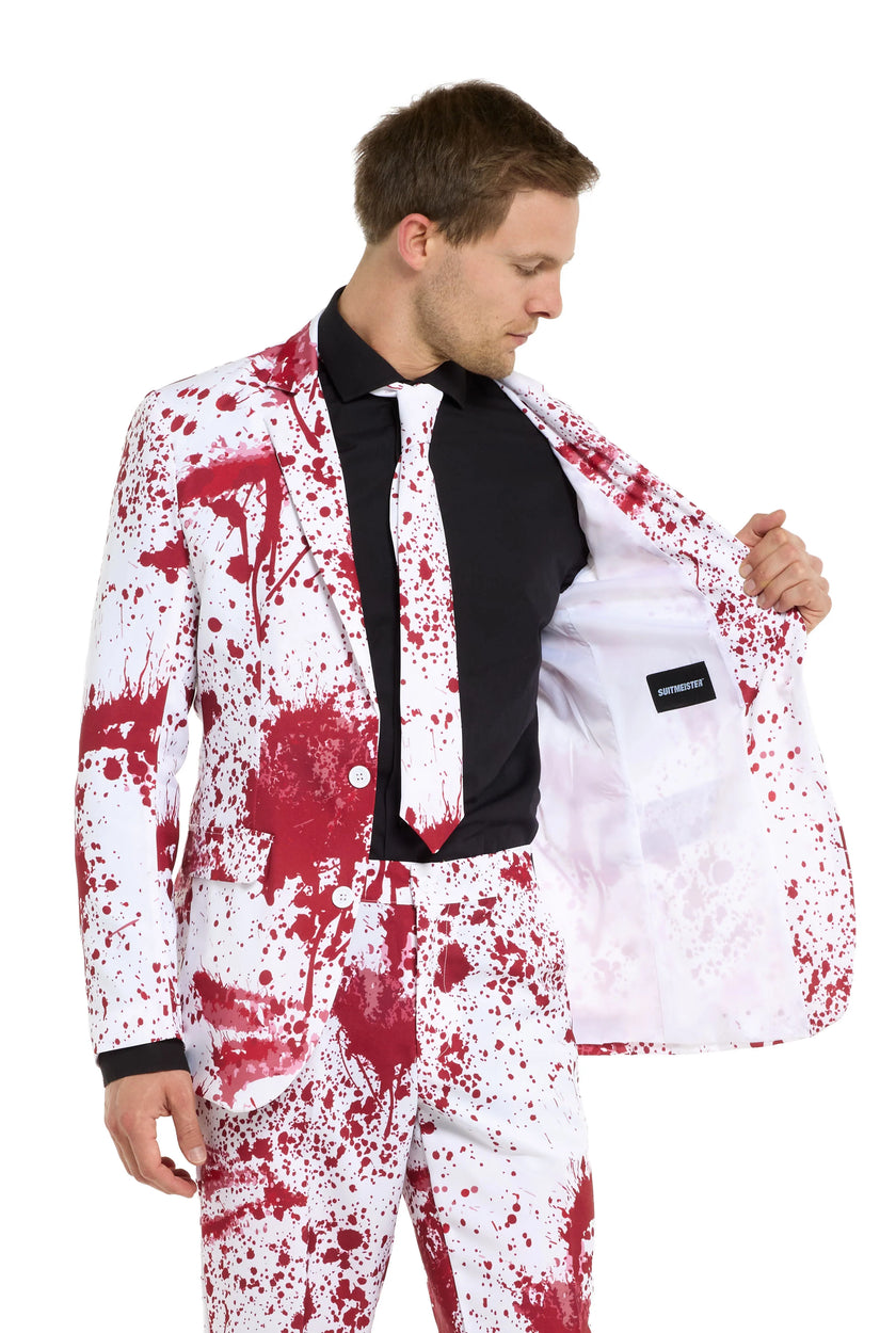 Costume Suitmeister Bloody Suit White