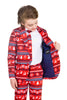 Costume Suitmeister BOYS Nordic Pixel Red