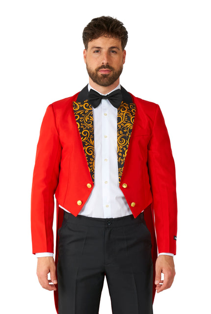 Costume Suitmeister Circus Tailcoat Suit Red