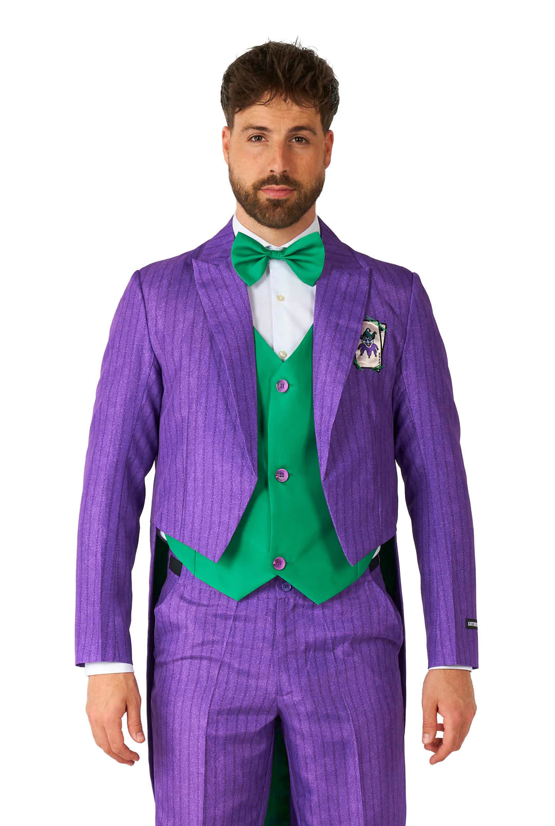 Costume Suitmeister Joker™ Tailcoat Suit Purple