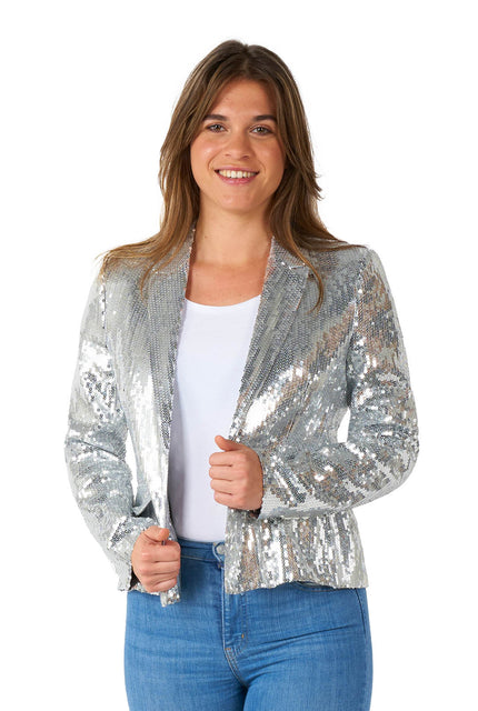 Veste Suitmeister WMNS Sequins Silver