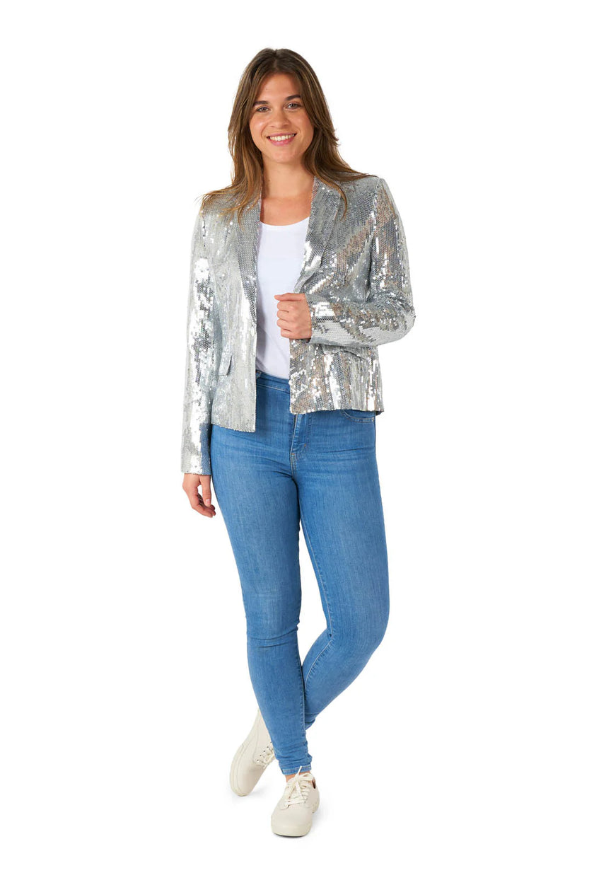 Veste Suitmeister WMNS Sequins Silver