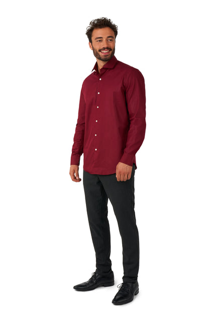 Chemise OppoSuits SHIRT LS Blazing Burgundy