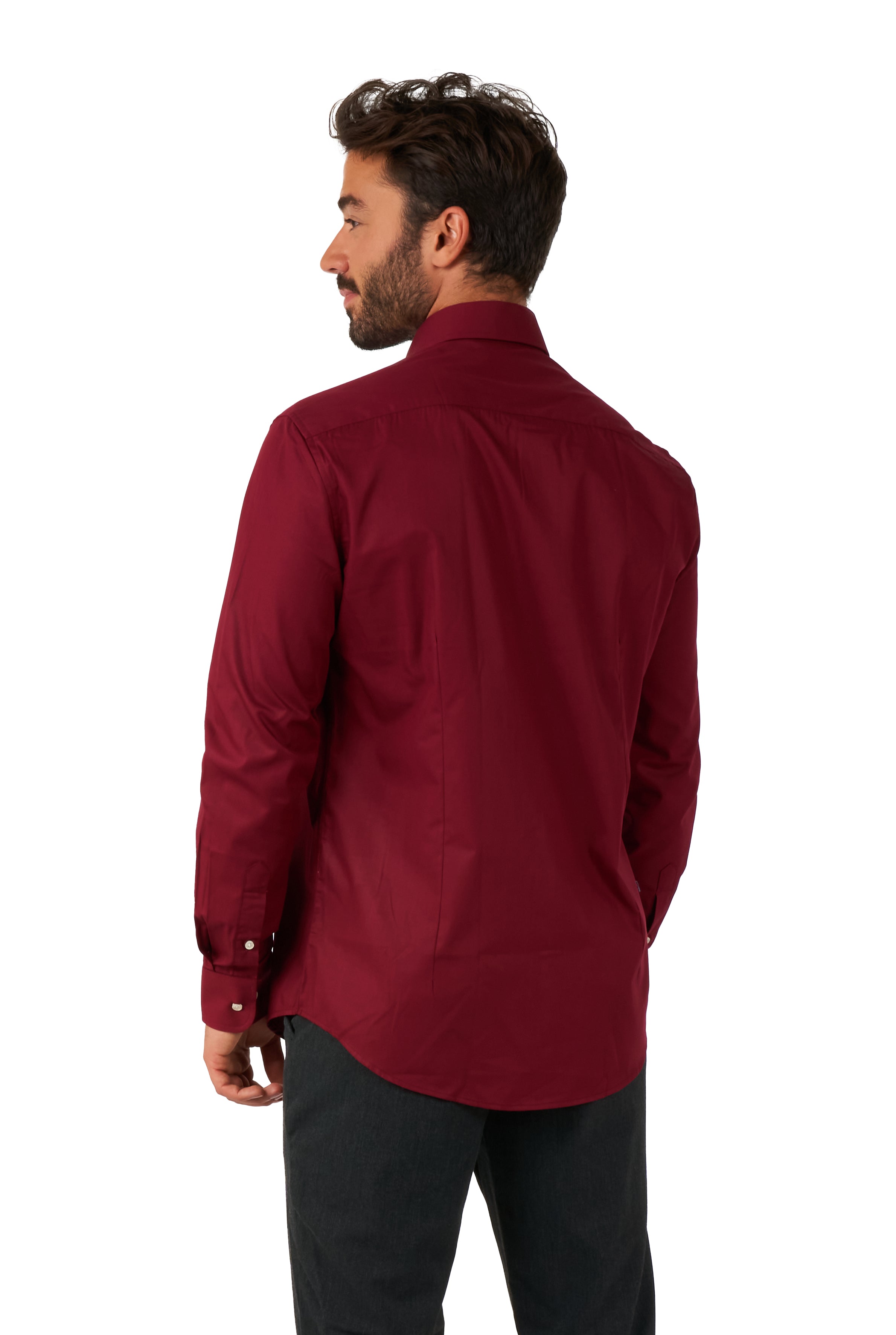 Chemise OppoSuits SHIRT LS Blazing Burgundy