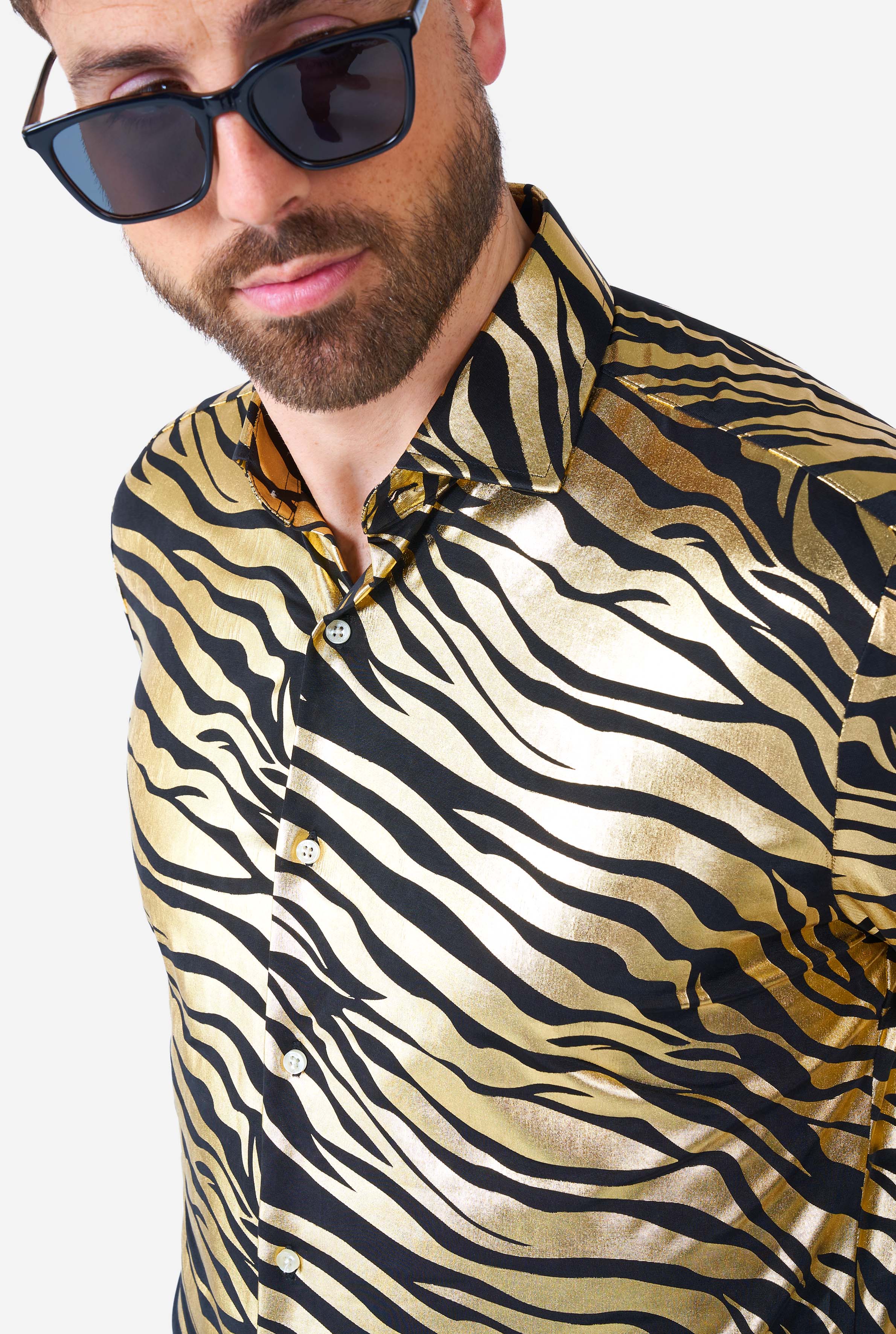 Chemise OppoSuits SHIRT LS Tiger Shiner