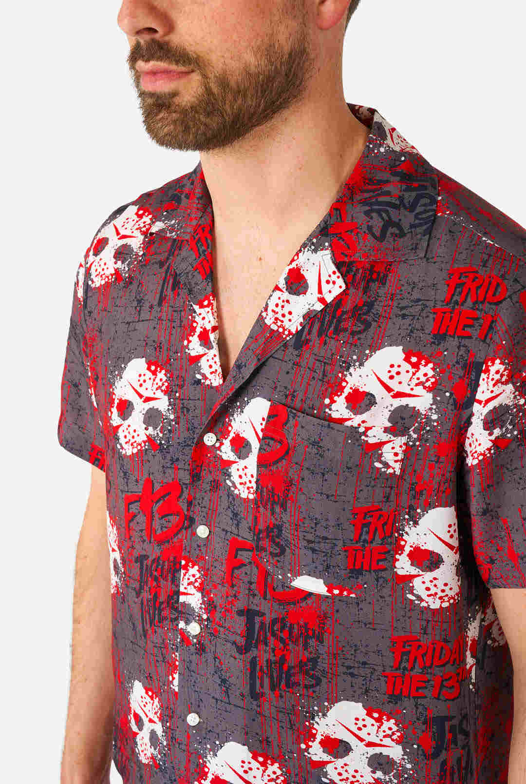 Chemise OppoSuits SHIRT Short Sleeve Friday the 13th