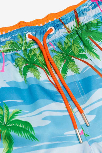 Short de bain OppoSuits Flamingguy