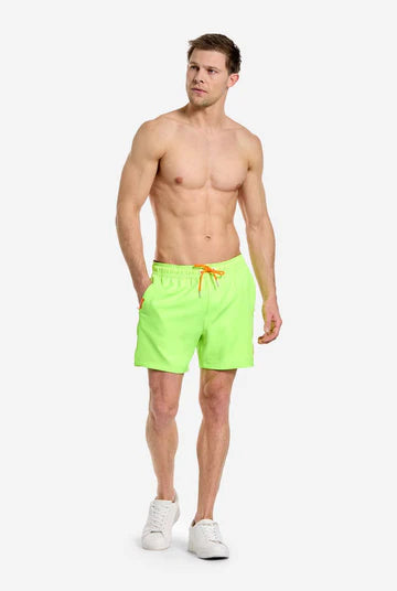 Short de bain OppoSuits Neon Lucky Lime