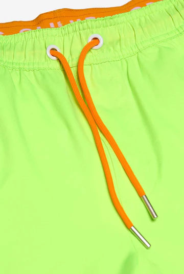 Short de bain OppoSuits Neon Lucky Lime