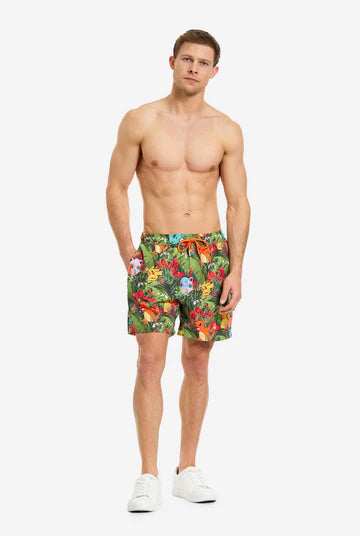 Short de bain OppoSuits Pokémon™ Tropical Forest