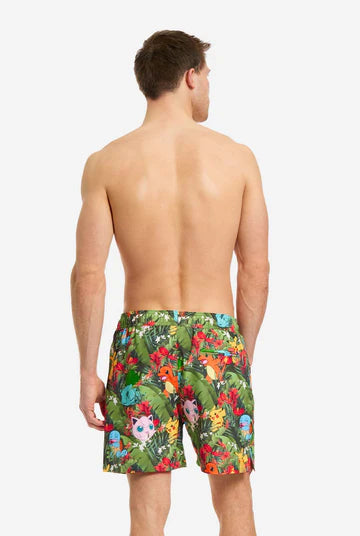 Short de bain OppoSuits Pokémon™ Tropical Forest