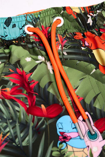 Short de bain OppoSuits Pokémon™ Tropical Forest