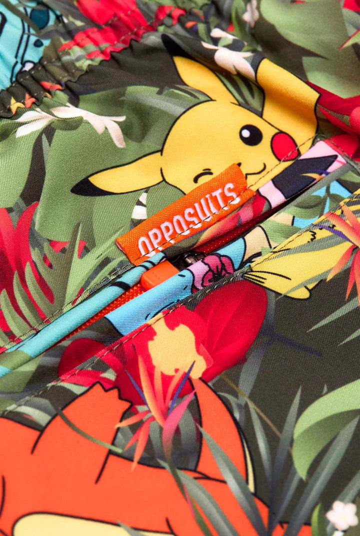 Short de bain OppoSuits Pokémon™ Tropical Forest